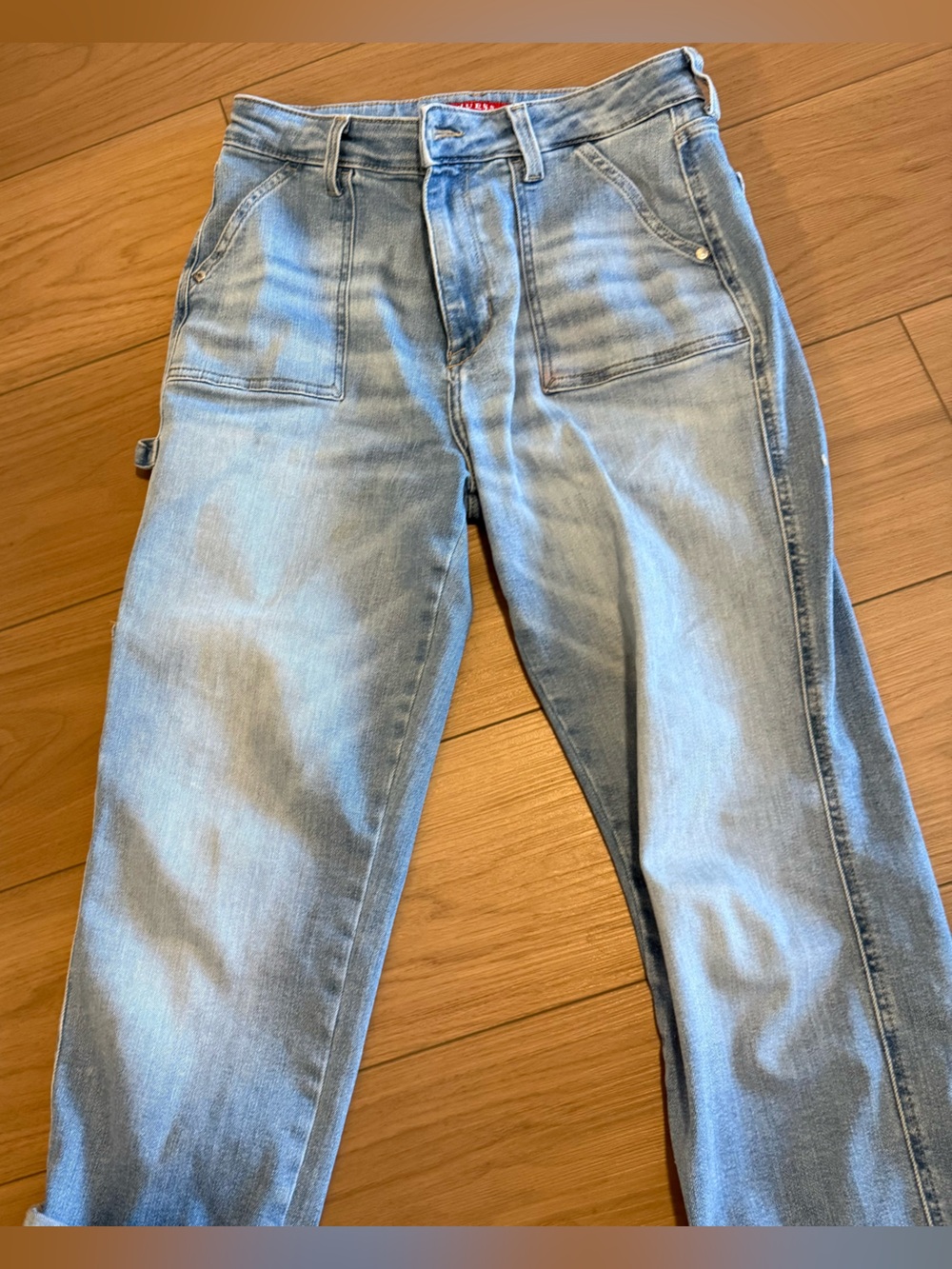 Light Blue Guess Denim Jeans - Classic Straight Fit